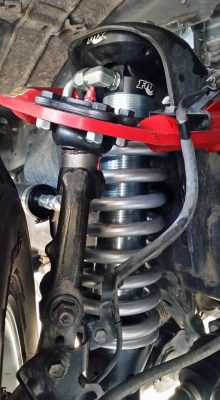 JBA Upper Control Arms with Fox Coilover
