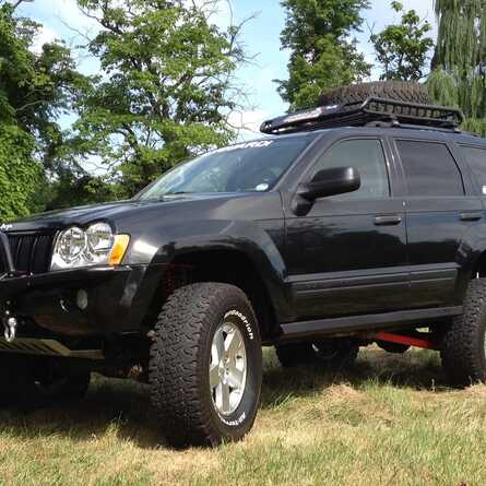 8" Lifted Jeep Grand Chreokee WK