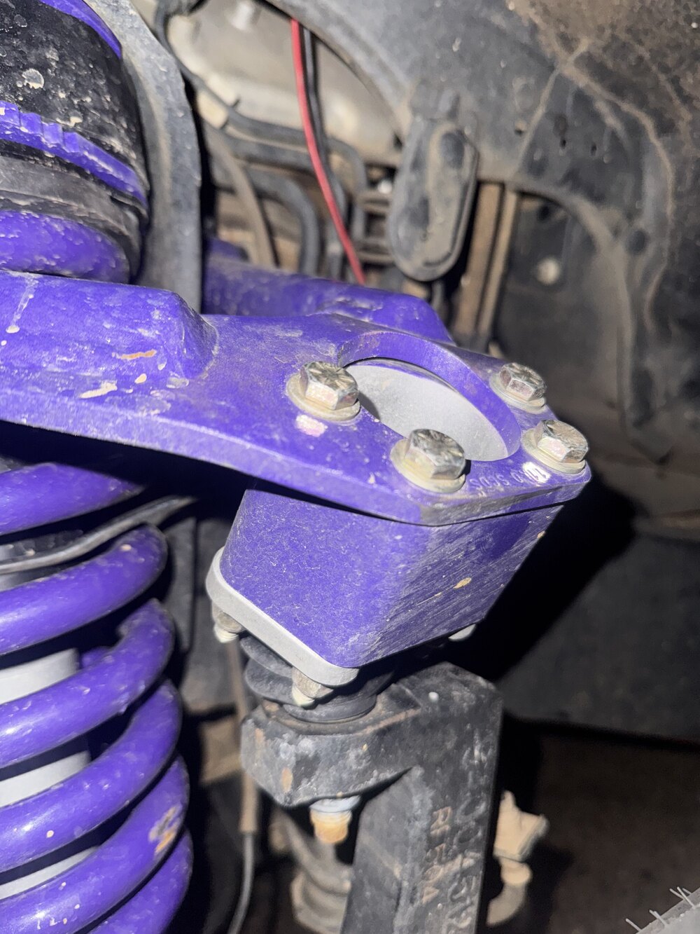 Ball joint spacers 